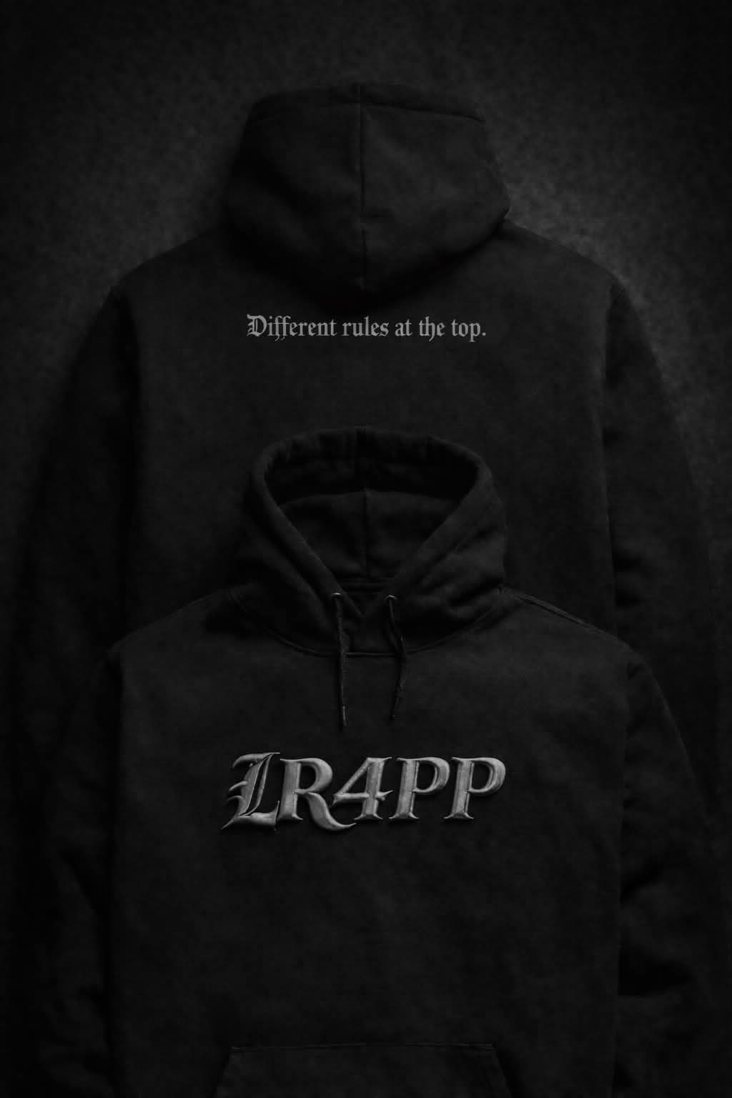 LR4PP Hoodie Black/Silver